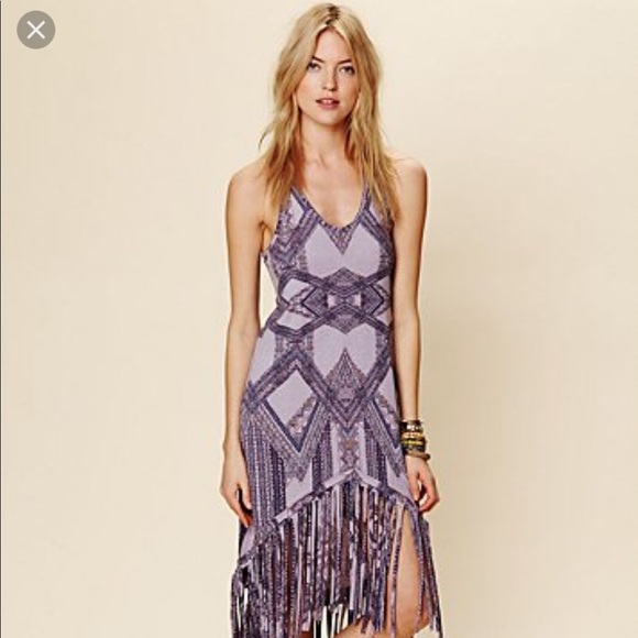 Free People Dresses & Skirts - Free People: Mauna Loa Fringe Maxi Festival Dress